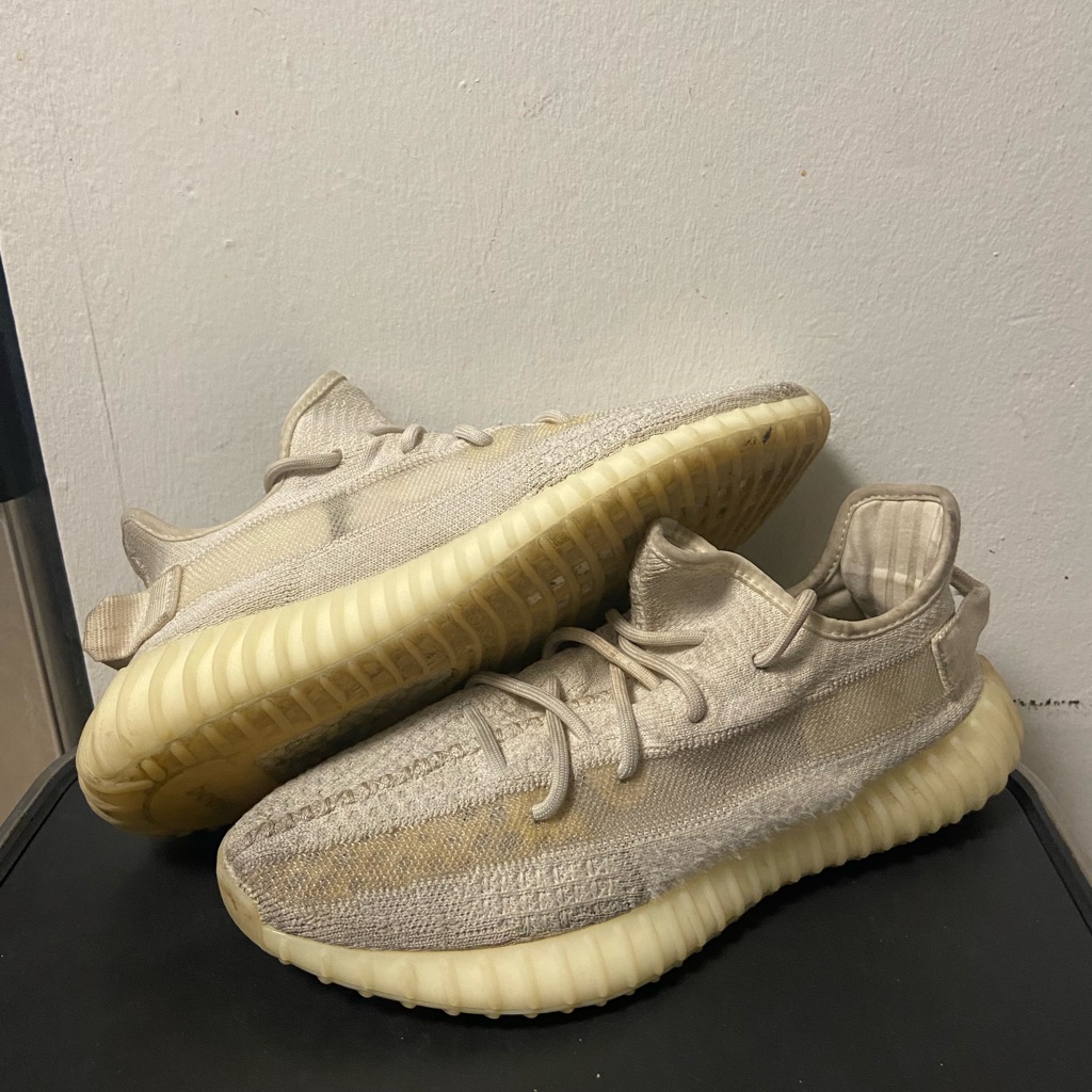 Adidas Yeezy Boost 350 V2 Bone Hq6316 Us Mens Size 9.5